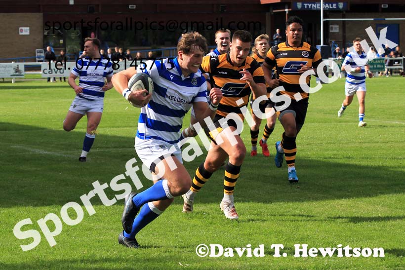 Tynedale v Sheffield Tigers, Sat., Sept. 17th, 2022. Photo: David T. Hewitson/Sports for All Pics